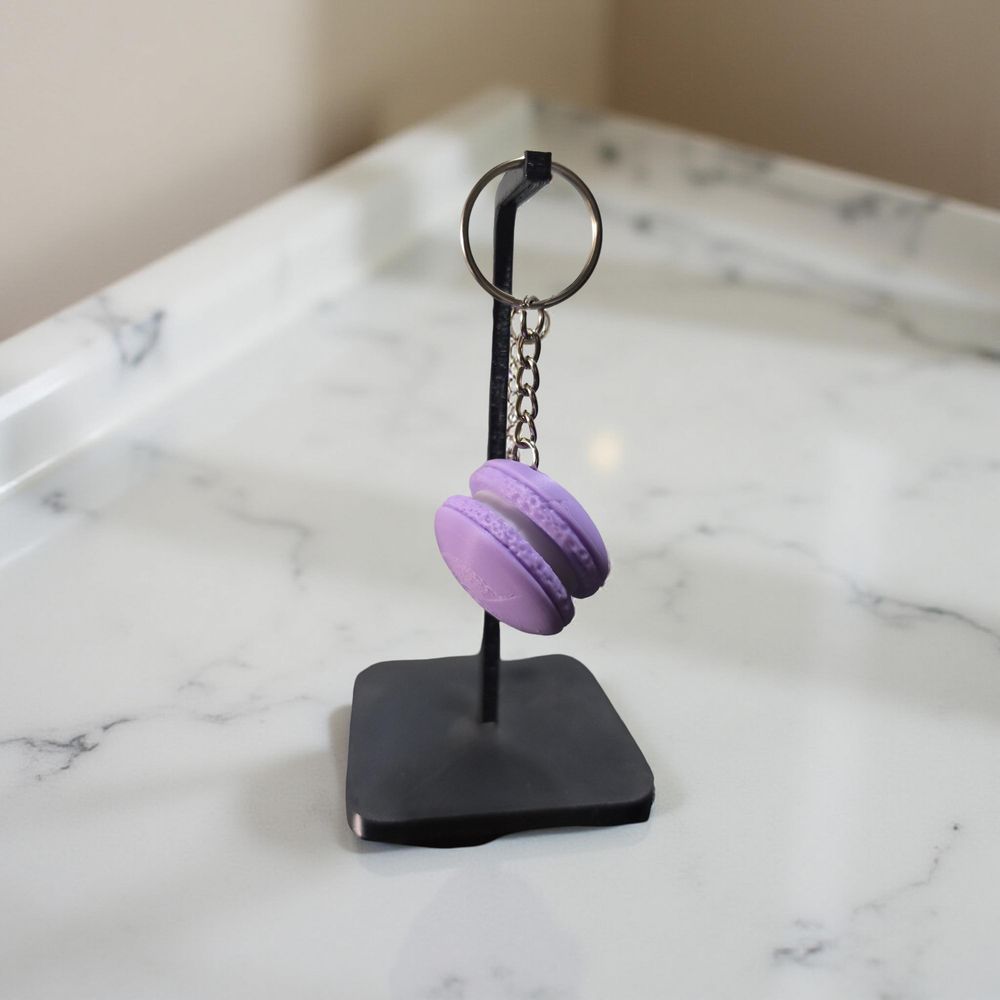 Macaroon Fidget Clicker Keychain | 3D Printed PLA Filament |...